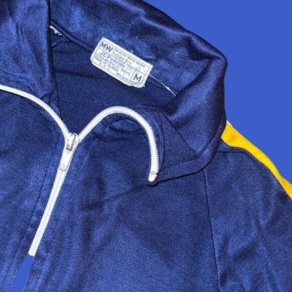 Vintage Boys JC Penny Polyester Track Jacket Size Medium - Picture 2 of 5